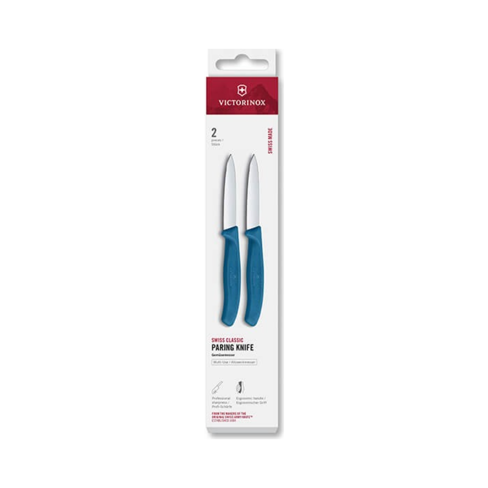 Swiss Classic, paring knife, 2pcs,straight,pointed,box