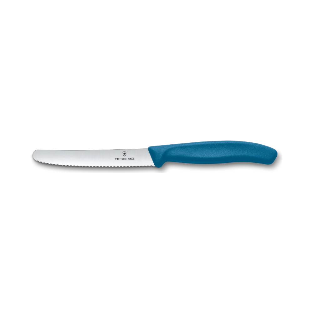 Swiss Classic, tomato & table knife, wavy