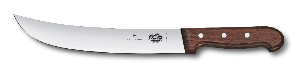 Wood, cimeter knife, curved, modified maple